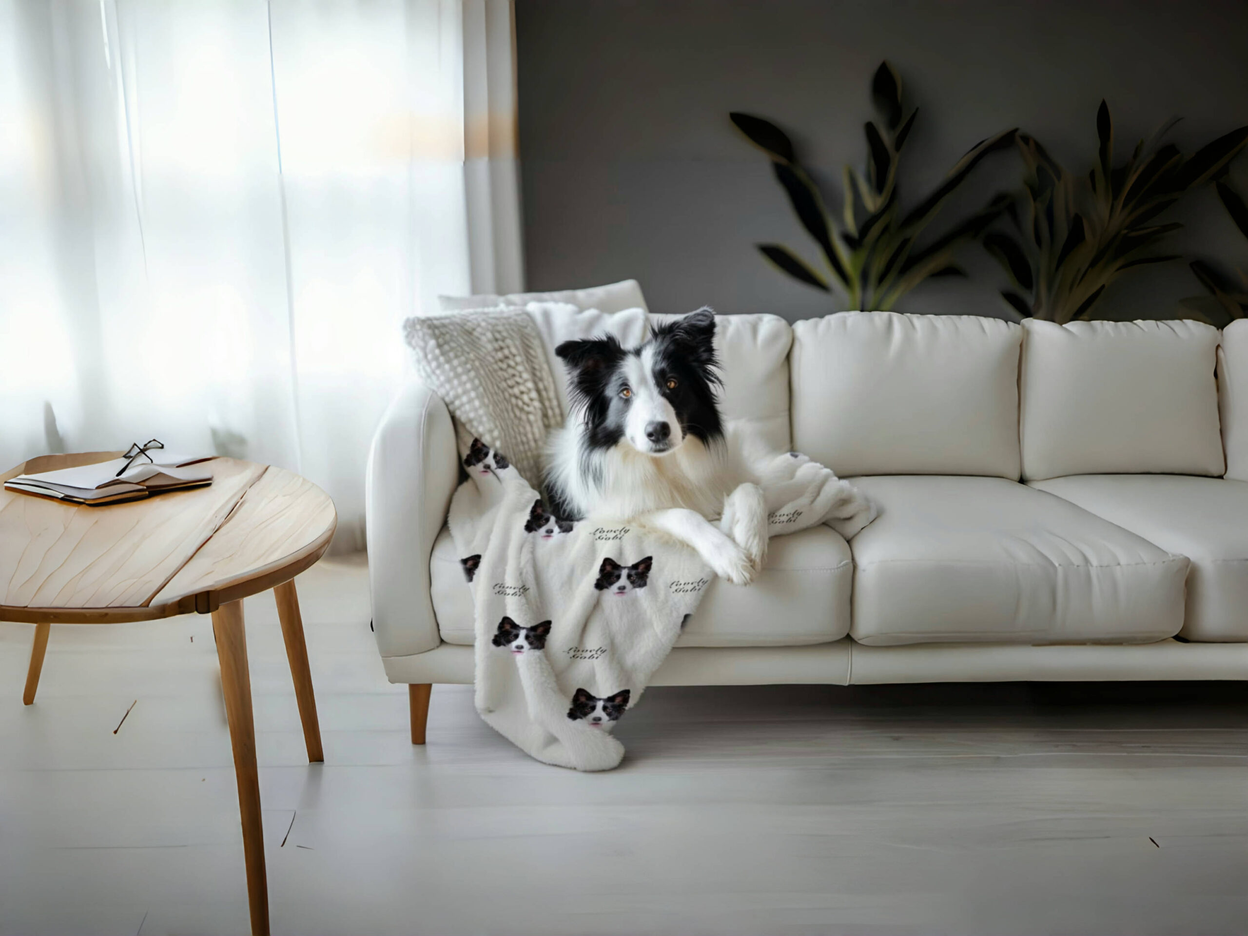 Create a one-of-a-kind, hand-painted custom rug and blanket for your beloved pet 3 hand-painted custom rug and blanket