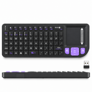 Mini Bluetooth Keyboard with Built-In Touchpad
